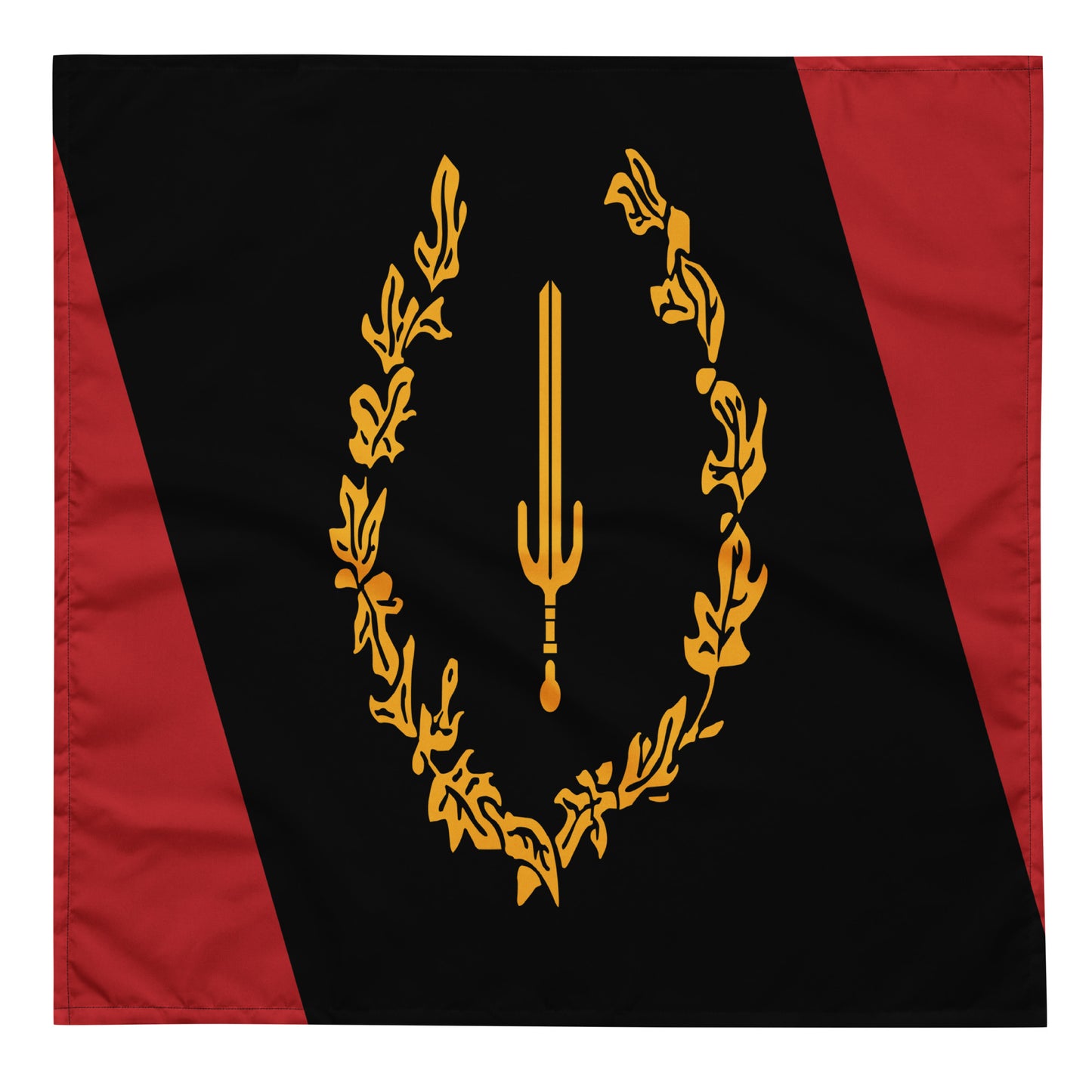 Black American Heritage Flag print bandana