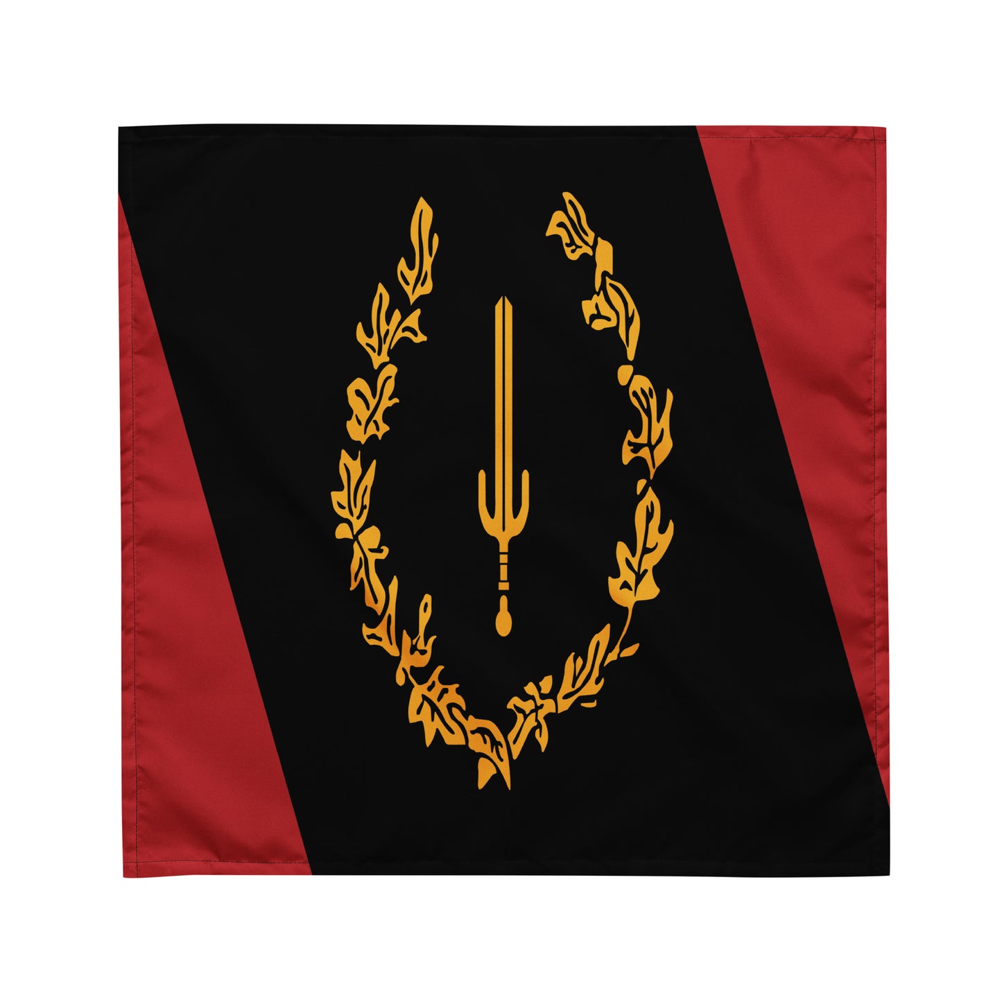 Black American Heritage Flag print bandana